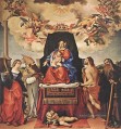 Madonna mit Kind und Heiligen 1521II Renaissance Lorenzo Lotto